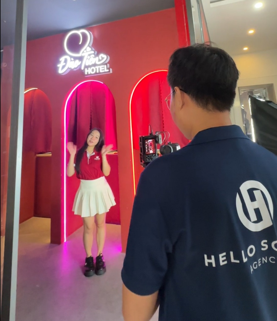 Quay video Tiktok tại khách sạn Đào Tiên Hotel