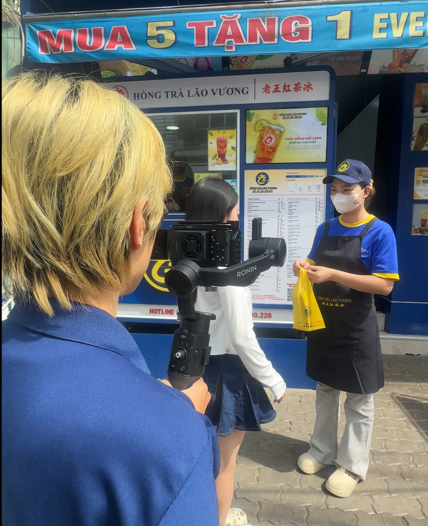 Video quảng cáo trà sữa