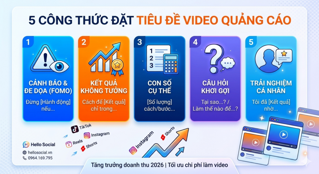 Tiêu đề video quảng cáo