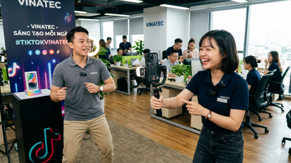 đào tạo tiktok cho nhân viên